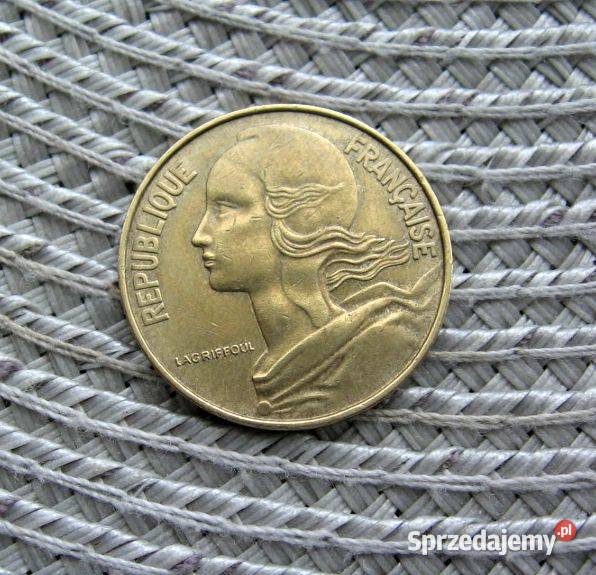 Francja 20 Centimes 1970r Kalisz