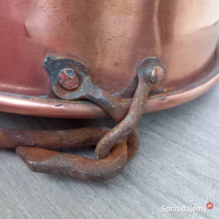 Miedziany kocioł miedziany kociołek poj 12 Warszawa