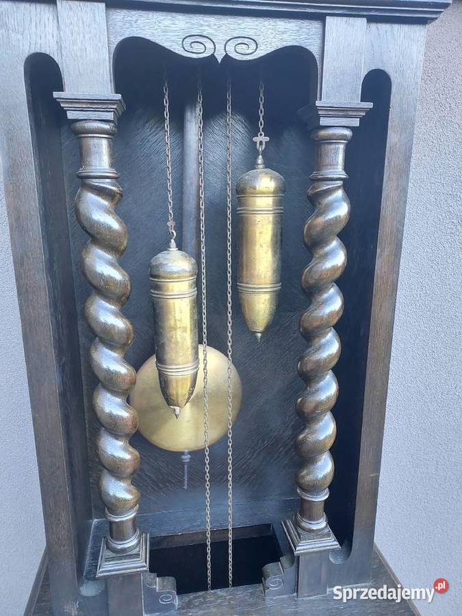 134 Stary zegar podłogowy Kienzle styl gdański Tczew