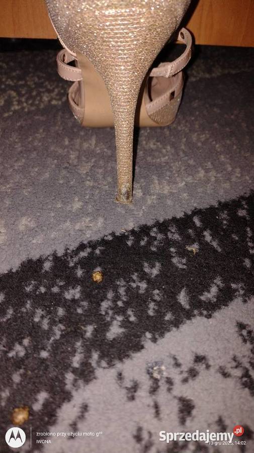 Piękne wysokie złote szpilki Primark 43 Ostrów Wielkopolski