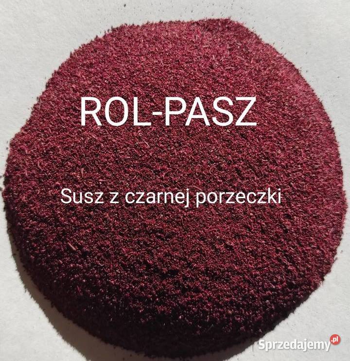 Susz z czarnej porzeczki dla koni 1,5kg