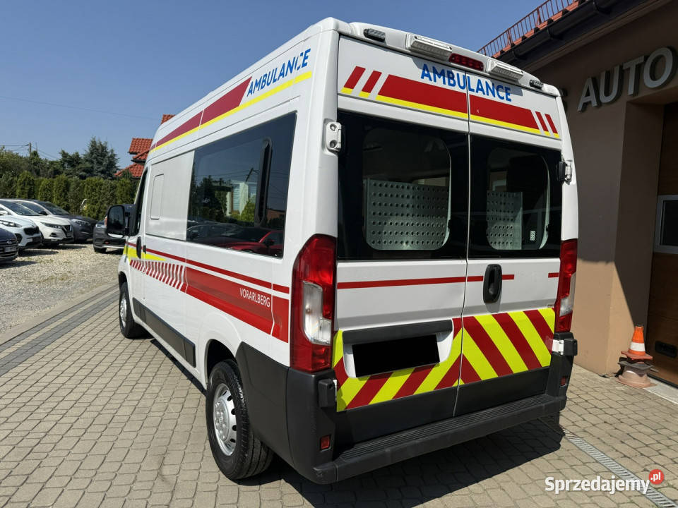Fiat Ducato Ambulans Rampa Orzech