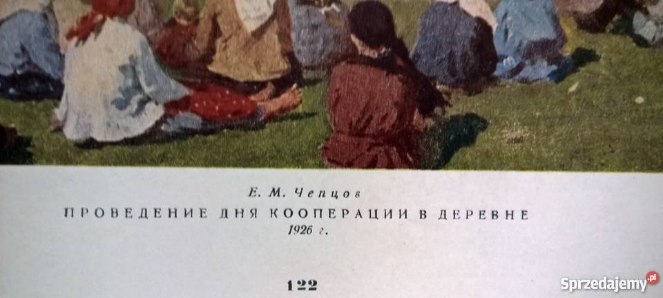 reprodukcja Jefim Czepcow 290 x200 mm malarstwo Szczecin