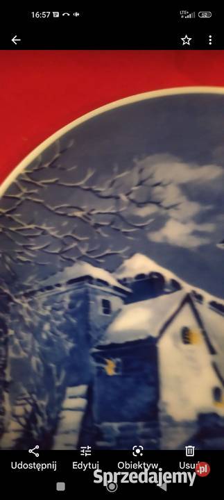 Talerz kolekcjonerski Boże Narodzenie porcelan sprzedam