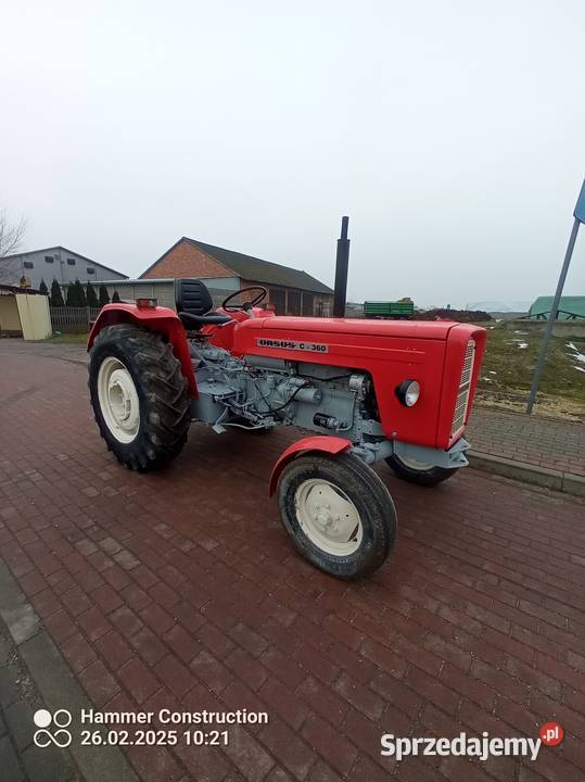 Sprzedam Ursusa C360 Zaczep dolny Ciągniki Opatówek