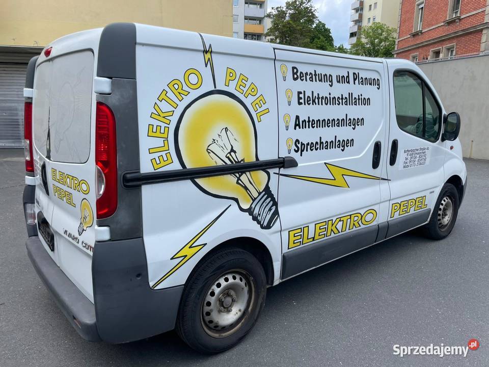OPEL VIVARO 20 CDTI 2011 klimatyzacja elektryczne szyby Gorzów Wielkopolski