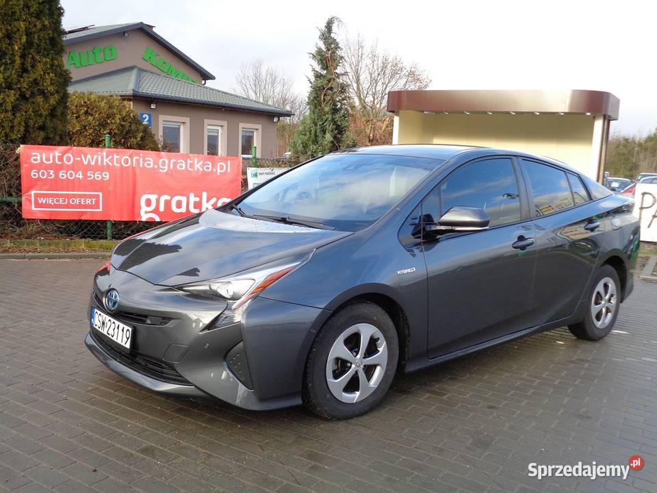 Toyota Prius 18 Hybryda Automat grafitowy Dolna Grupa