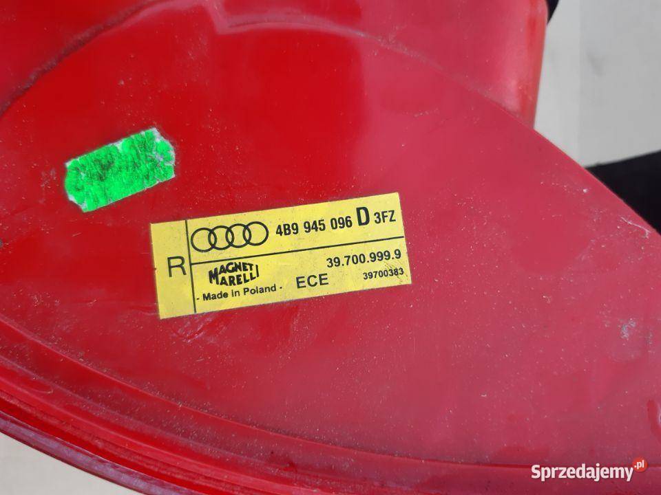 Lampa tylna prawa Audi A6 C5 Avant lampa prawy