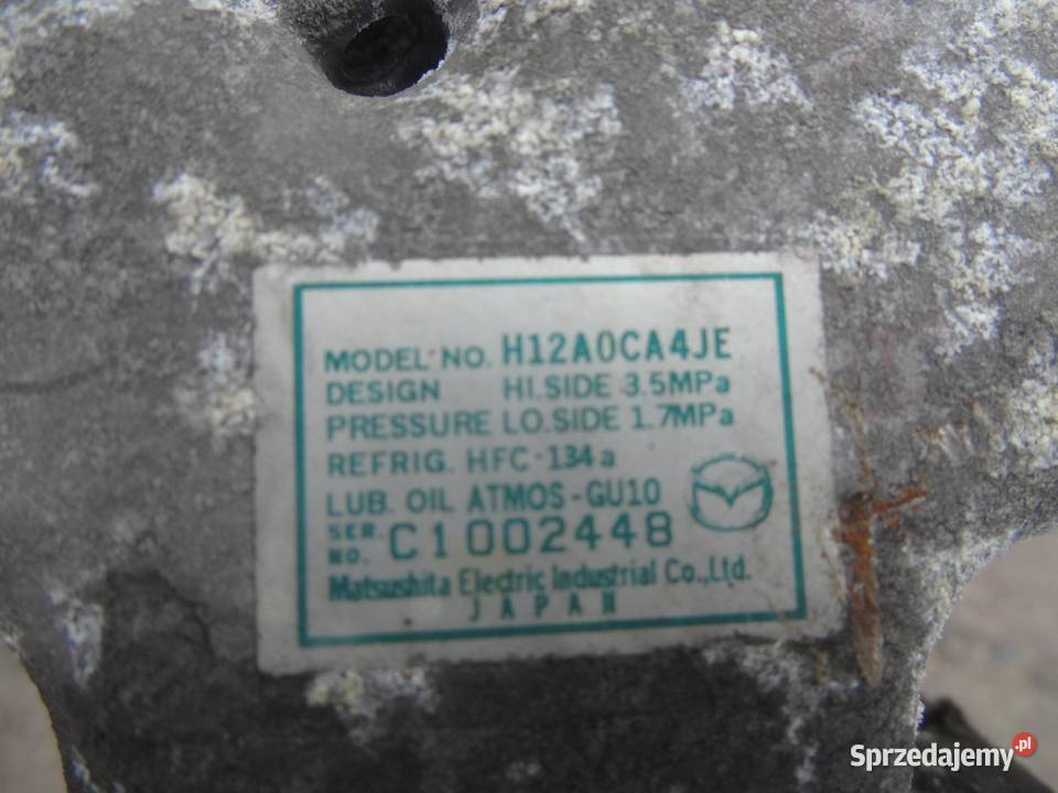 SPRĘŻARKA KLIMATYZACJI MAZDA6 MAZDA 6 GH