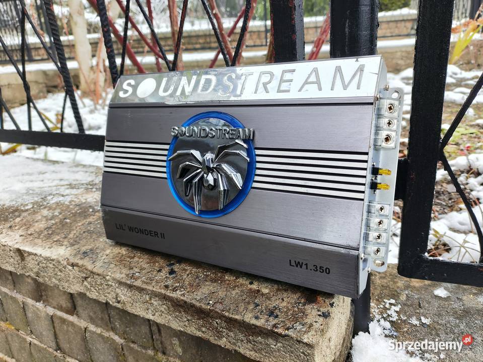 Wzmacniacz samochodowy 1 kanałowy monoblok Elektronika Niegowonice