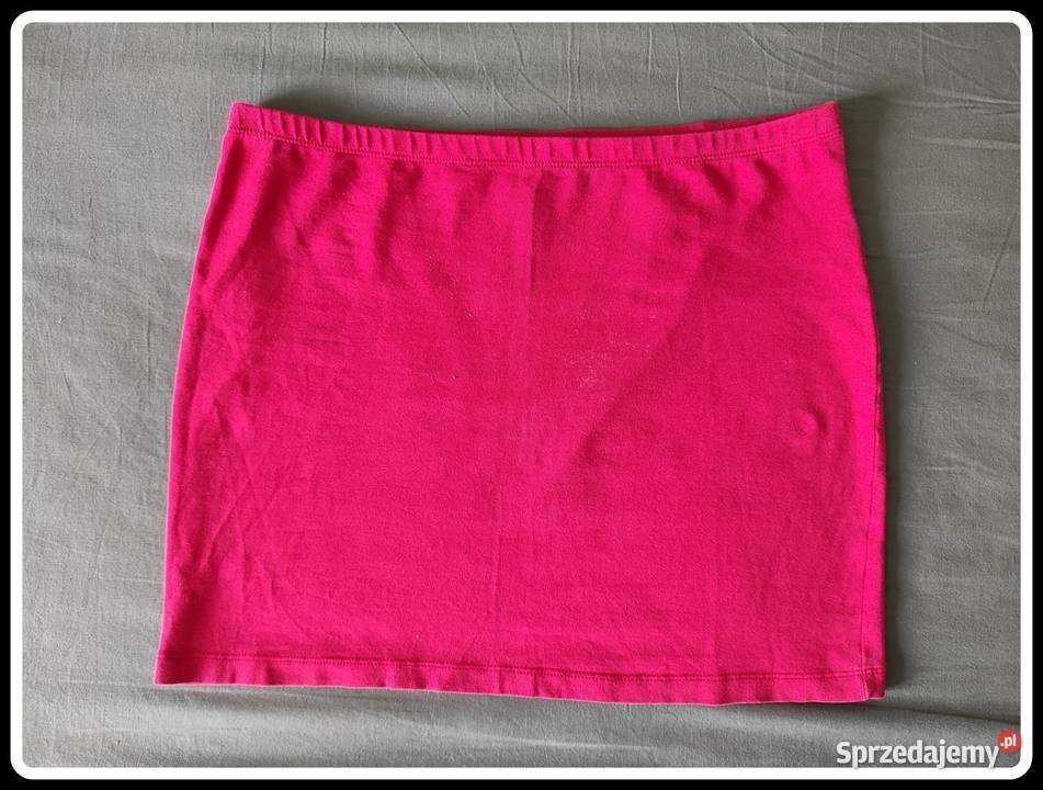 Krótka obcisła spódnica mini HM 40 L na gumce H&M Płock
