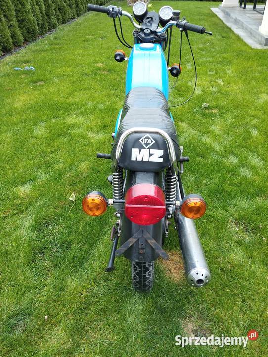 MZ ETZ 250 1985 z dokumentami MZ