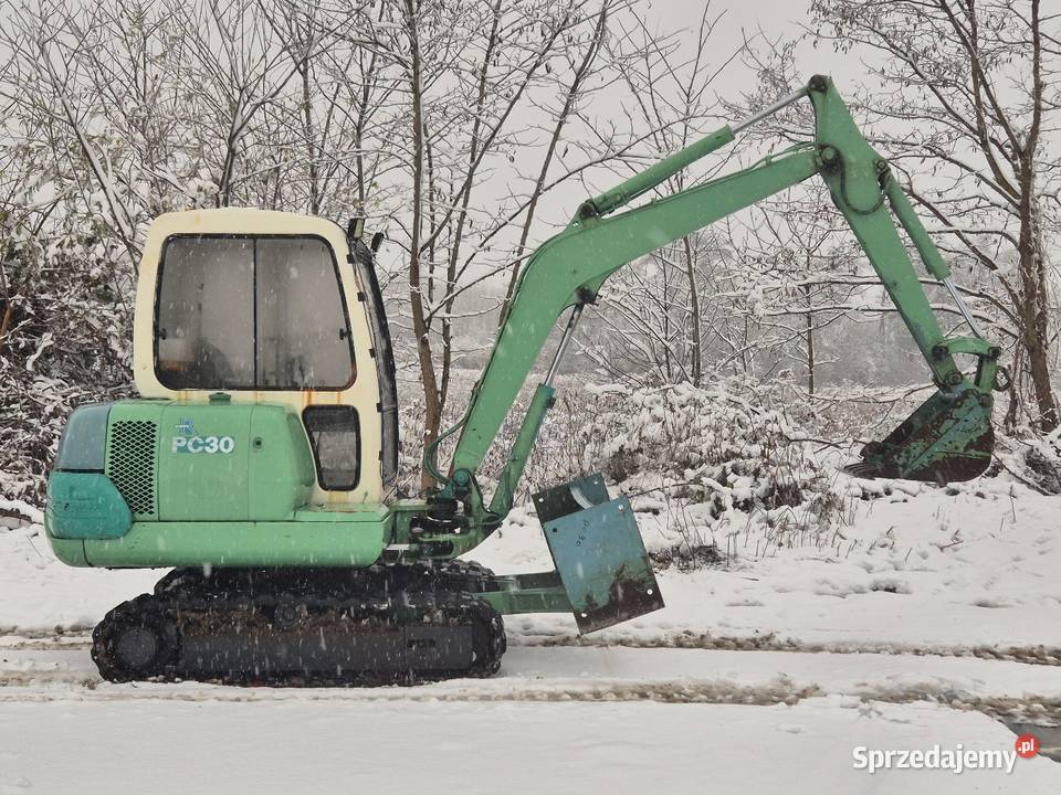 Koparka KOMATSU PC30 Małuszyn