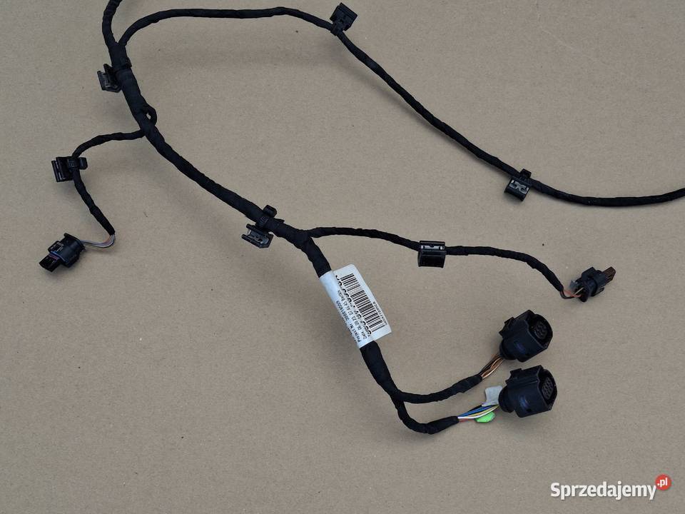 SKODA KODIAQ WIĄZKA INSTALACJA ZDERZAKA PRZÓD Bieleń