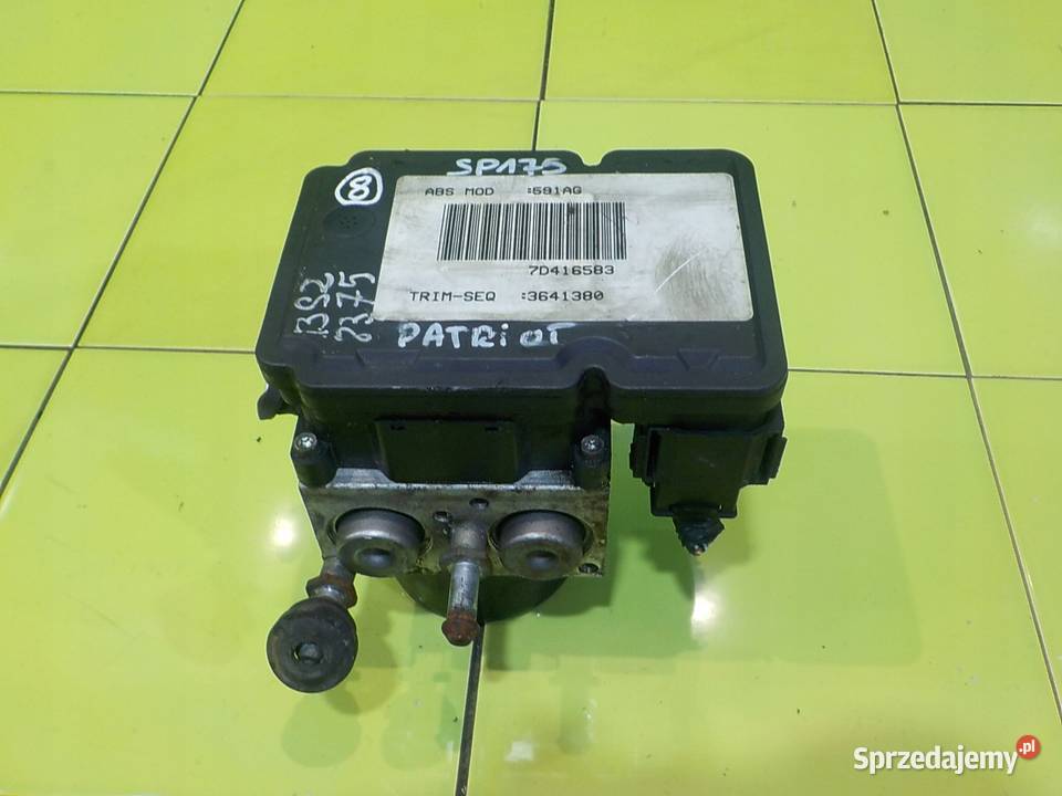 JEEP PATRIOT 07r 5D pompa ABS P05105591AG osobowe Suków