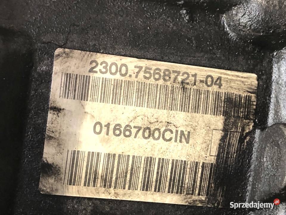 SKRZYNIA BIEGÓW MINI R56 7568721 16 109 0514 osobowe