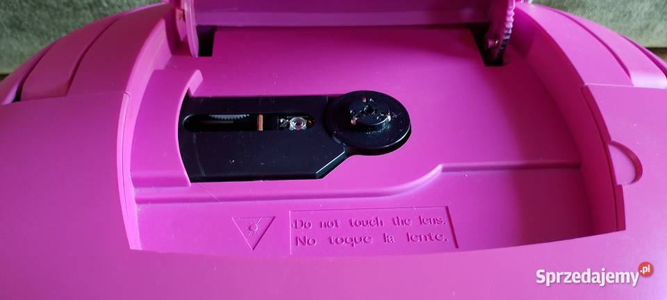 Tytuł Różowy Boombox Bigben CDMP3USB Imprezowy Wąbrzeźno