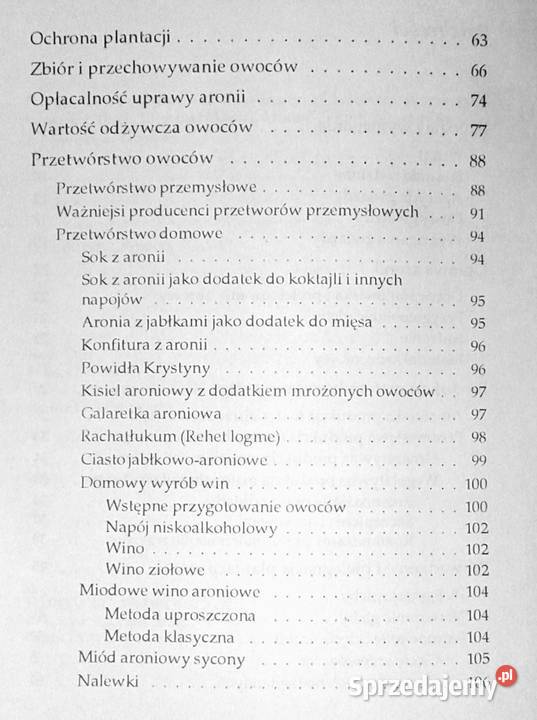 Aronia czarnoowocowa Zbigniew Laurow Chełm