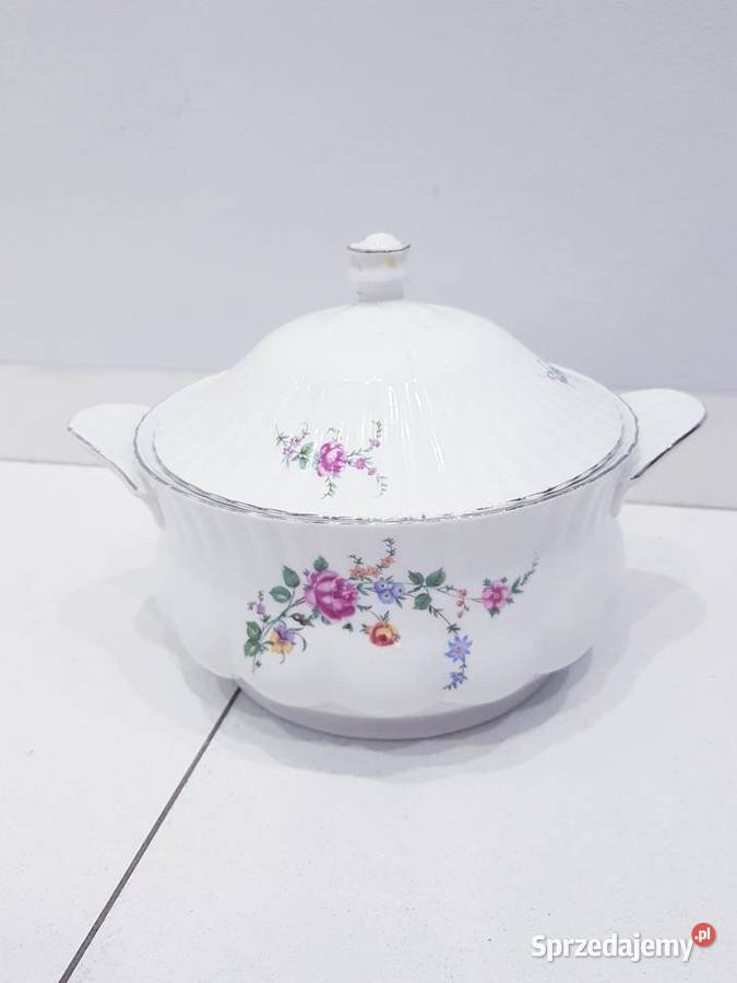 Porcelanowa waza z prlu Chodzież z delikatnym sprzedam