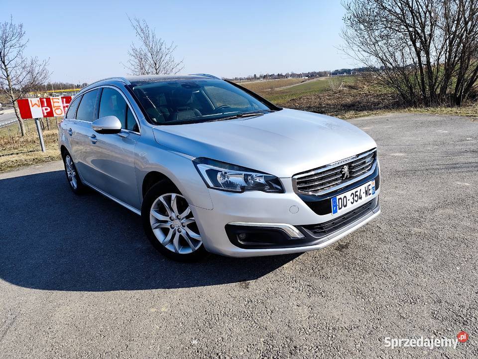 Peugeot 508 20hdi skóry Head up Lift światła do jazdy dziennej Lublin