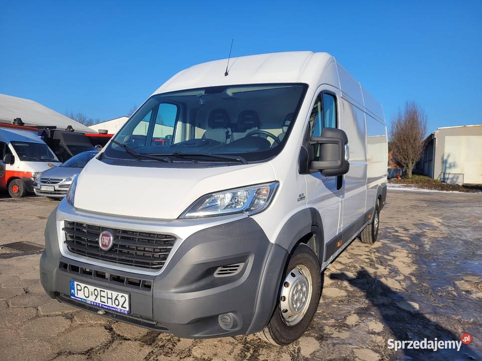 Fiat Ducato L4H2 długi long F VAT 23 Poznań biały wielkopolskie