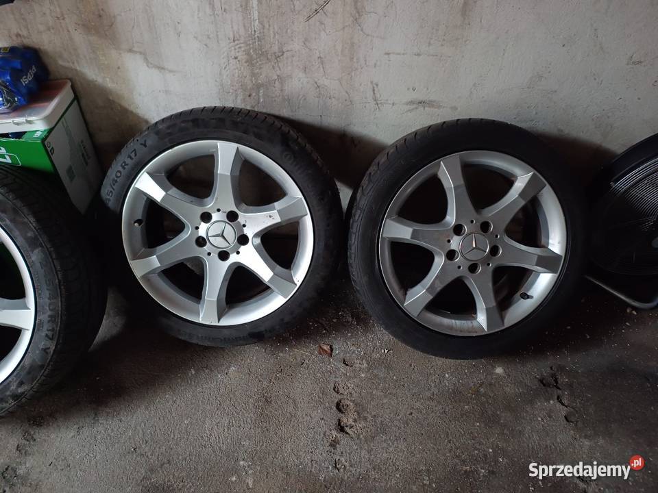 Alufelgi Mercedes 17 5x112 aluminiowe Legnica