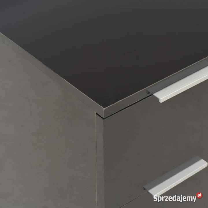 Komoda czarna z połyskiem 60x35x80 materiał mazowieckie Warszawa