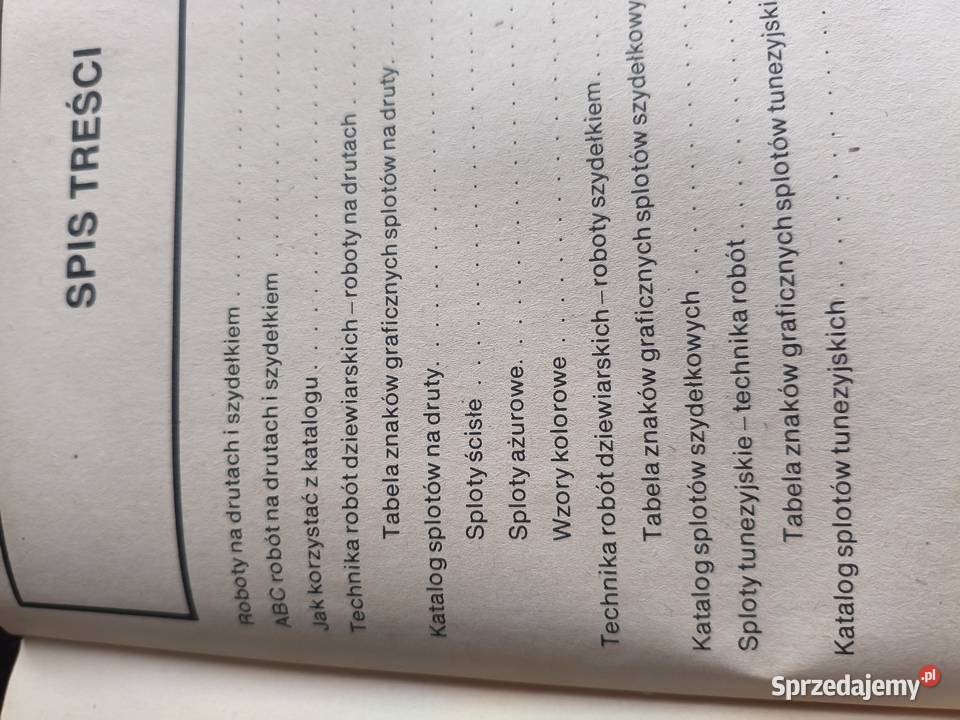 Książka sploty szydełkowe Dębica