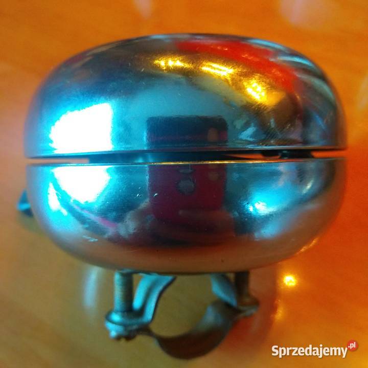 Duży dzwonek rowerowy retro vintage chromowana dolnośląskie Świebodzice sprzedam