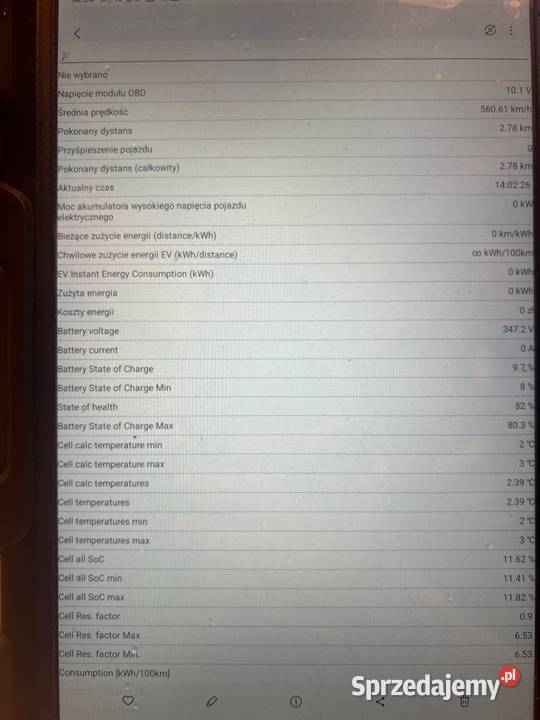 Bateria BMW i3 Układ elektryczny, zapłon Czernikowo