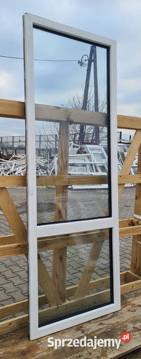 OKNO KacprzaK 84x228 FIX OKNA Używane Witryna Lublin