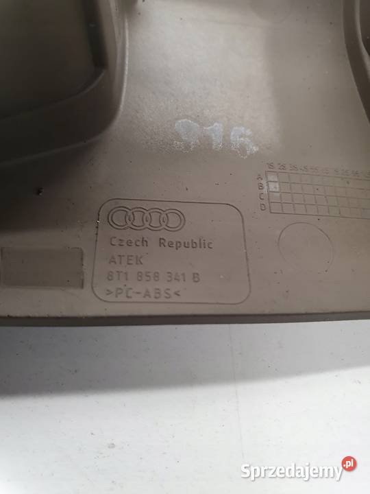 RAMKA PRZEŁĄCZNIKA ŚWIATEŁ A4 B8 A5 8T1858341B Przystajń