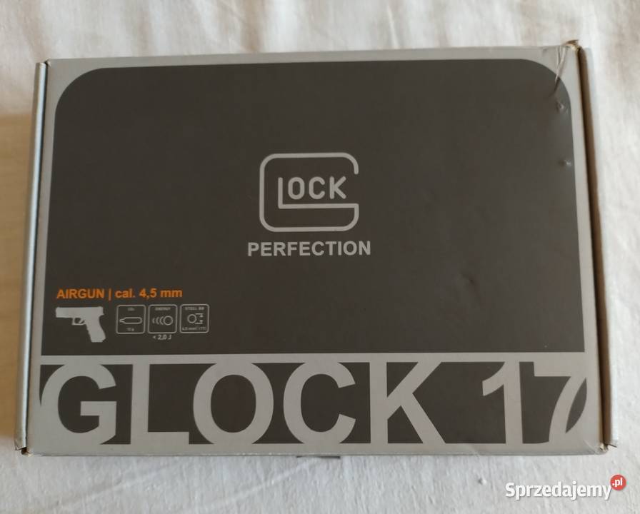 Nowy Pistolet wiatrówka Glock 17 gen 4 45 mm BB