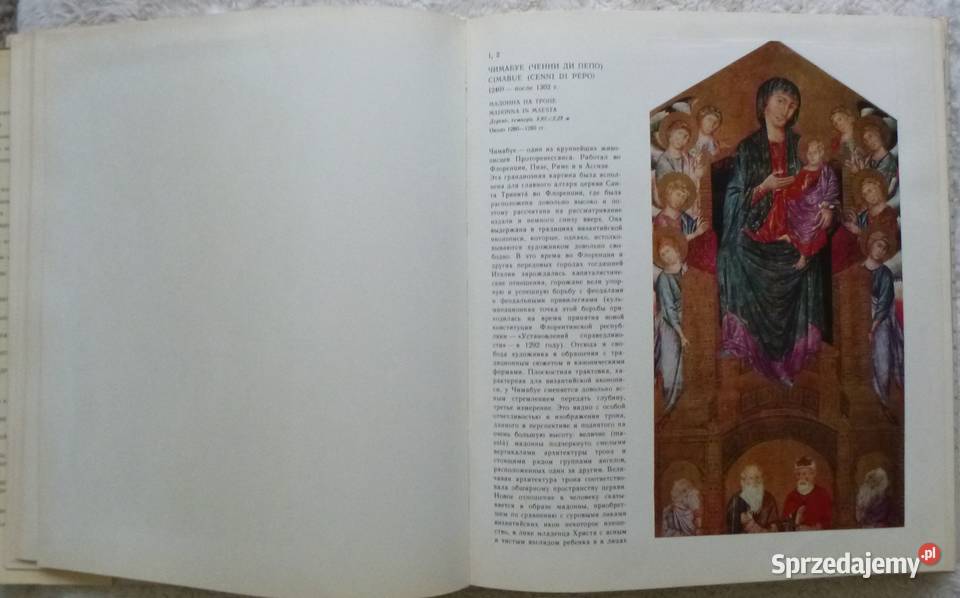 Album Galeria Uffizi we Florencji rosyjsku Warszawa