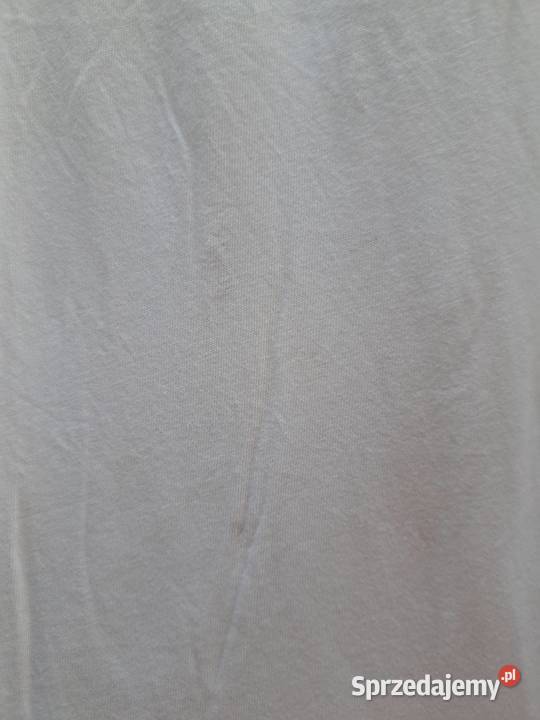 Biała koszulka Amisu z haftem serca 100 bawełna pomorskie Trąbki Wielkie