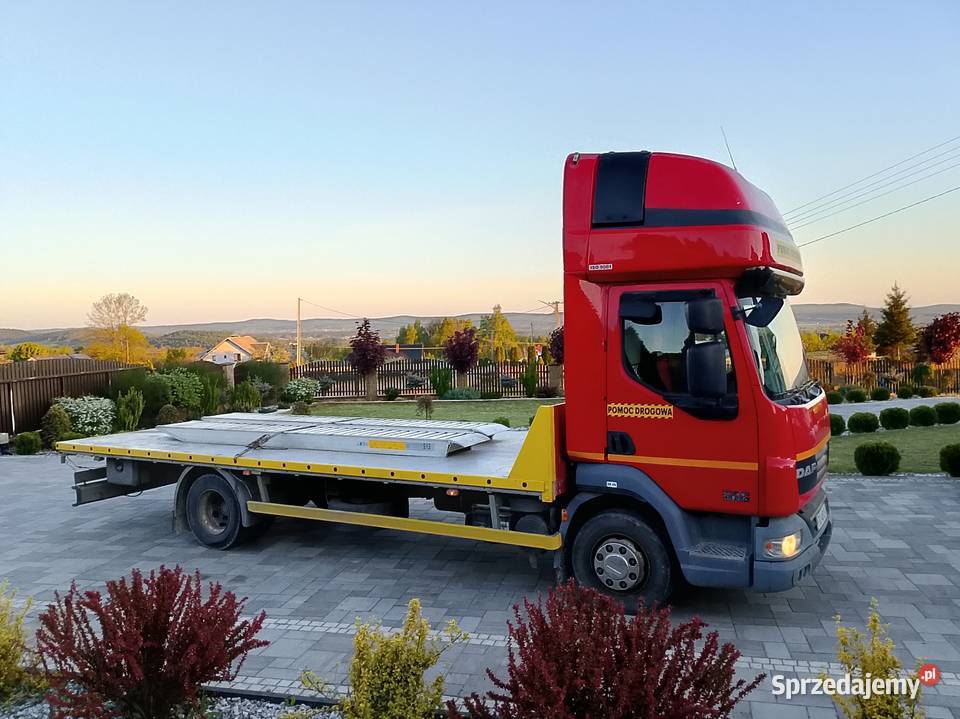 Daf lf 12250 pomoc drogowa autolaweta 2010 nie świętokrzyskie Bieliny