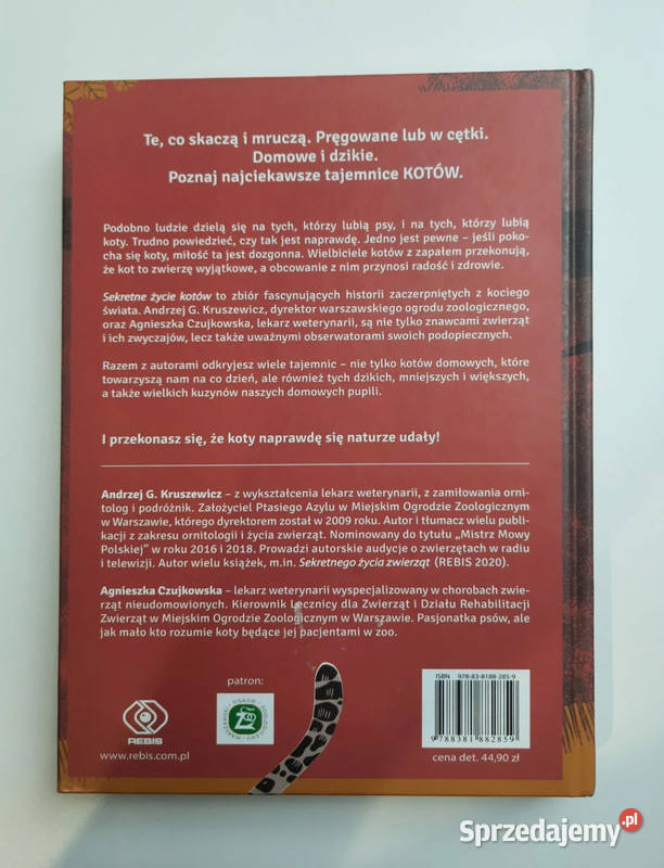 Sekretne życie kotów Andrzej Kruszewicz Kraków