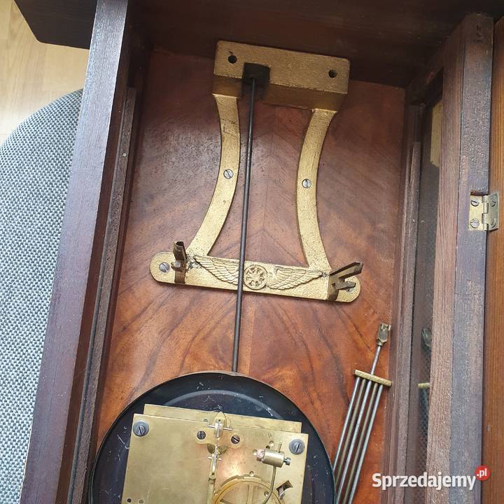 Sprawny zegar wiszący Kienzle na pełnej płycie dolnośląskie Wrocław