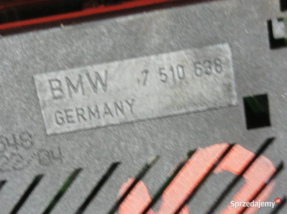 SKRZYNKA BEZPIECZNIKÓW E63 7510638 Bmw Seria 6 sprzedam