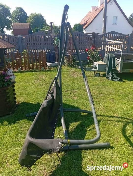 Sprzedam hamak ogrodowy na pionowym stelażu warmińsko-mazurskie Podławki