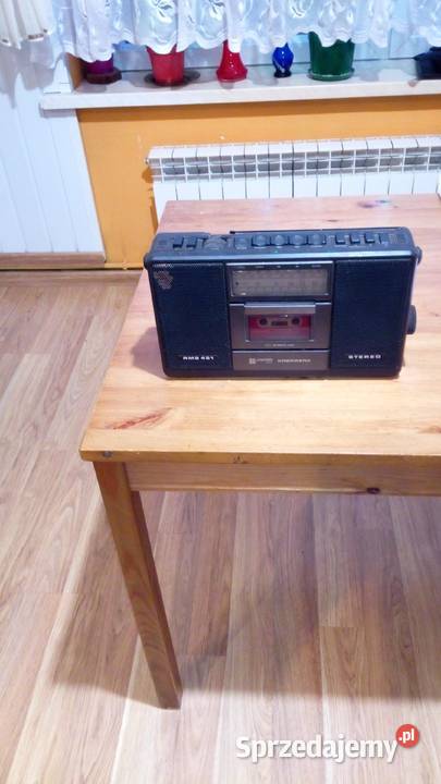 Stary radiomagnetofon stereo RMS 451 UNITRA KASPRZAK Z PRL