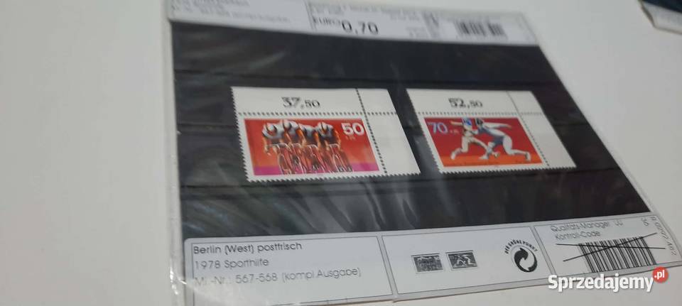 Kolekcja znaczków Niemcy K2 Warszawa