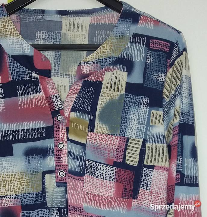 LXL4648 Nienoszona bluzka tunika Butik kolorowy Gliwice