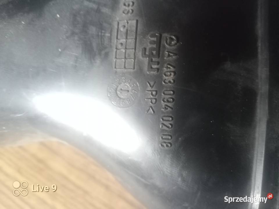 Mercedes g klasa 4630940208 dolot silnika 400