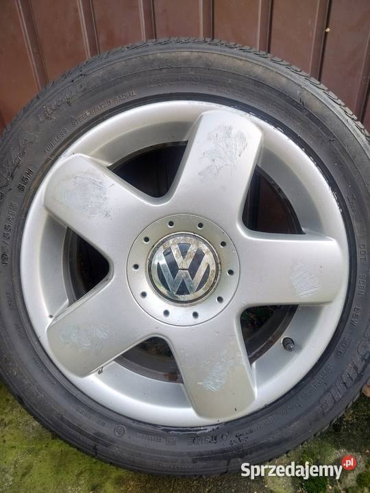 Felgi 5x100 15 VW polo 9n opony śmietnik Średnica 15" Skarżysko-Kamienna sprzedam