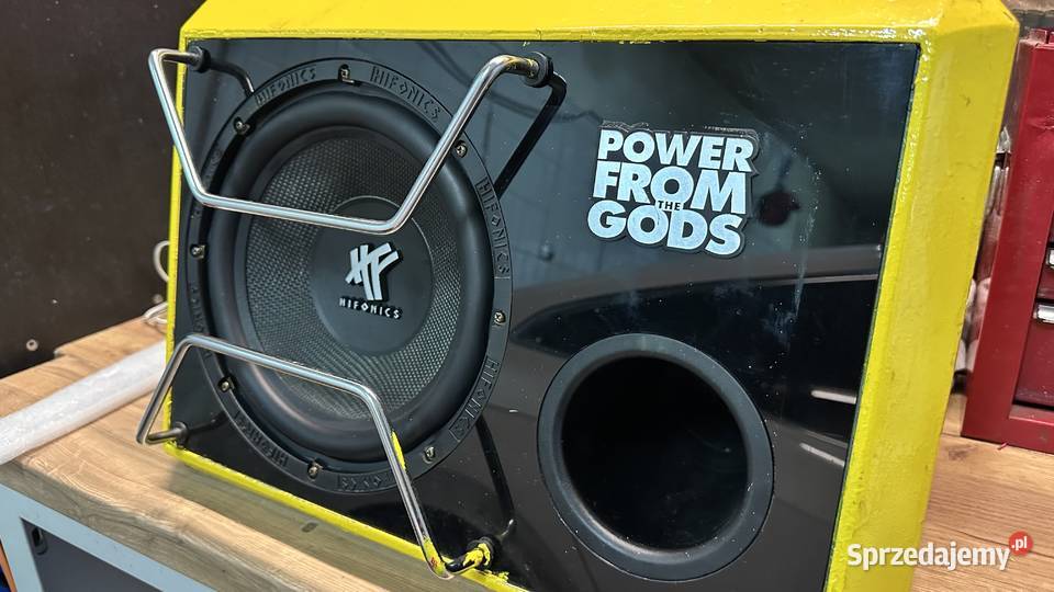 Wzmacniacz subwoofer skrzynia basowa hifonics warmińsko-mazurskie Elbląg