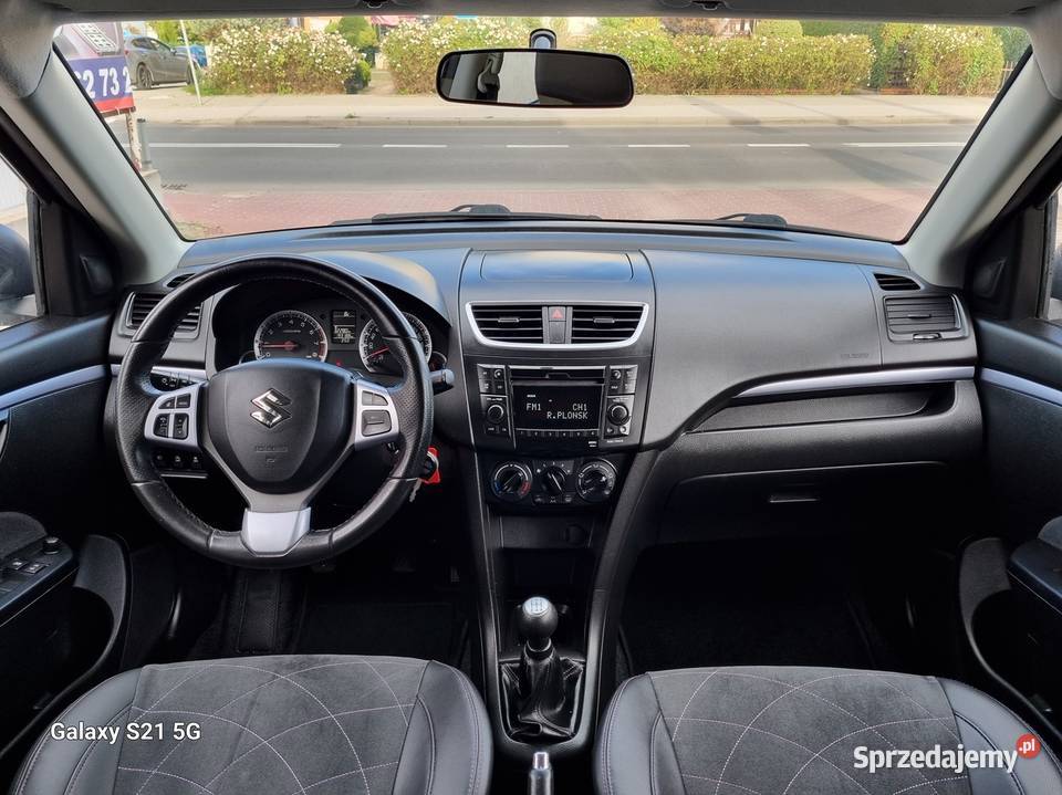 Suzuki Swift V 12 90 skóra alcantara alu klima wspomaganie kierownicy