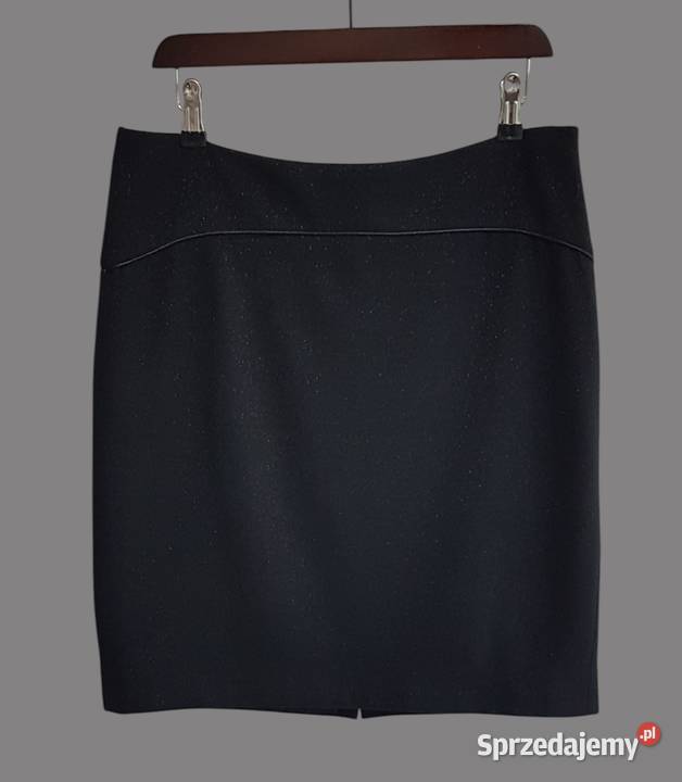 Damska spódnica klasyczna ołówkowa czarna Chrzanów