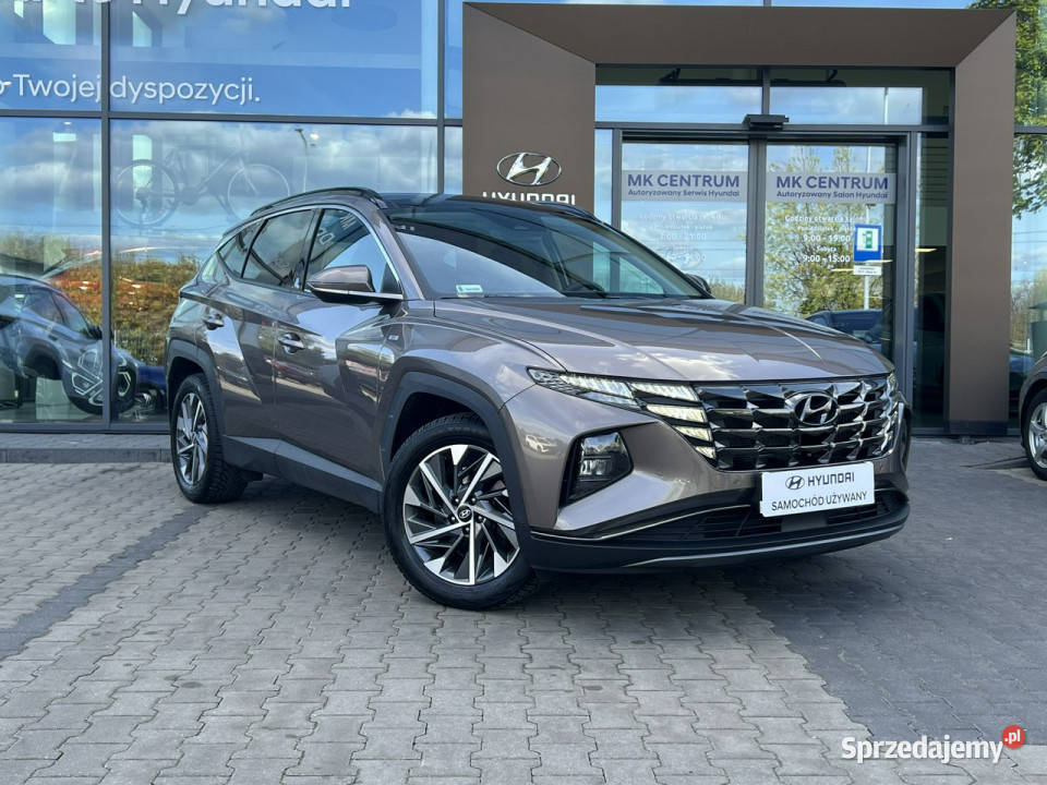 Hyundai Tucson 16TGDI 2WD 48V 150 7DCT Executive asystent pasa ruchu łódzkie Piotrków Trybunalski