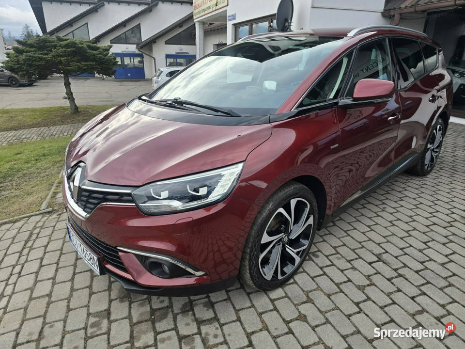 Renault Grand Scenic Bezwypadkowy pełny serwis śląskie Ustroń sprzedam